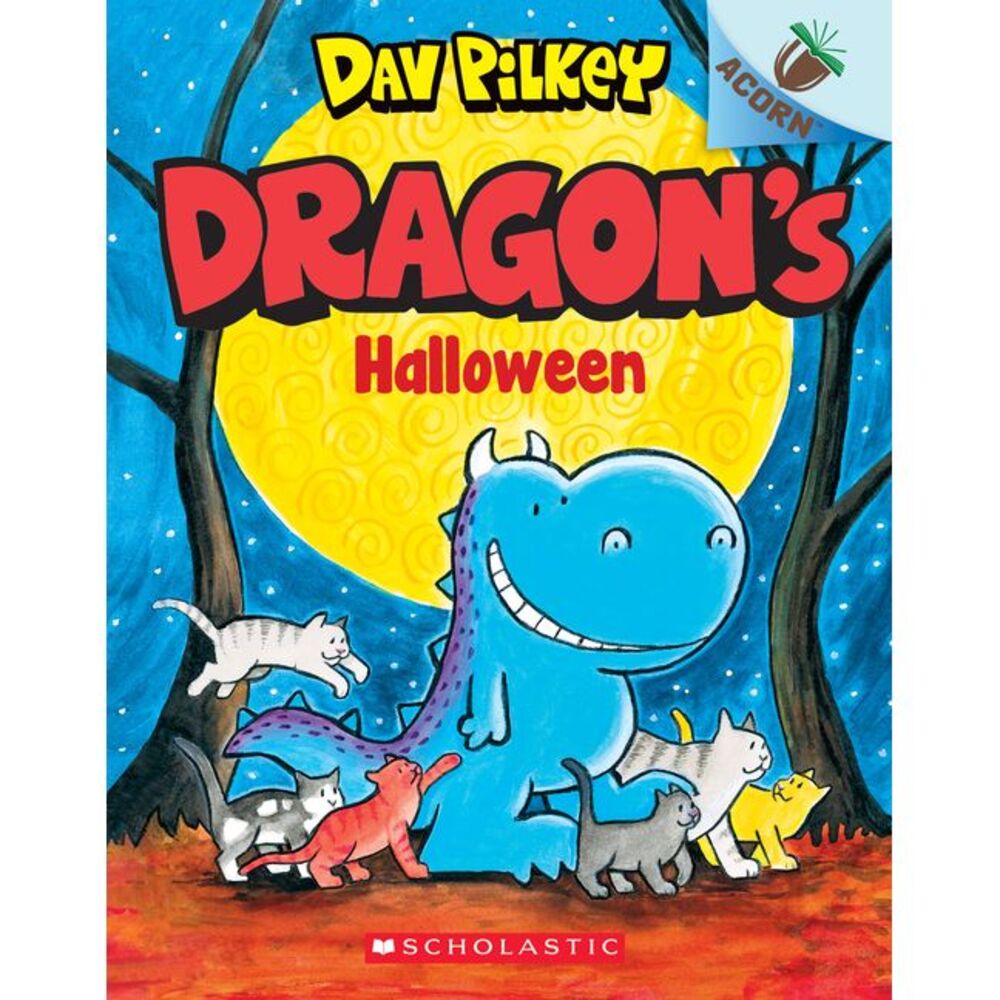 Dragon's Halloween: An Acorn Book (Dragon #4): From the Creator of Dog Man -- Da